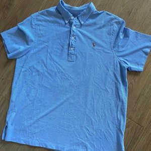 Men’s Ralph Lauren blue collar top